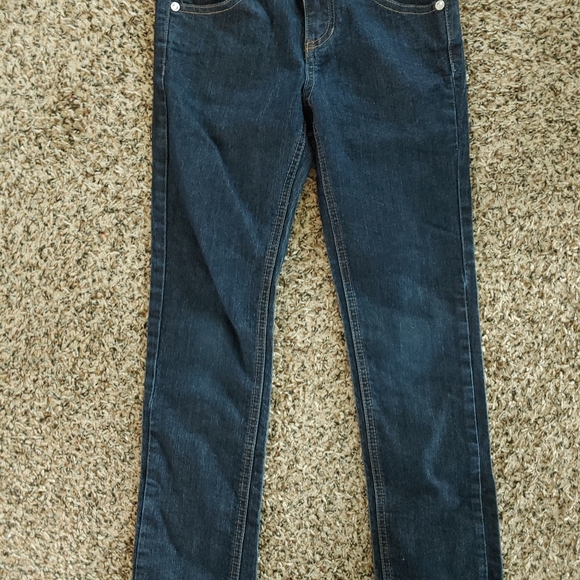 Girl's Arizona Darkwash Straigtleg Jeans - Picture 7 of 10
